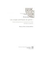 Couverture du livre « Les usages politiques du genre : femmes entrepreneurs et reproduction de l'ordre politique » de Patience Nkolo Sosso aux éditions Connaissances Et Savoirs