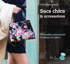 Couverture du livre « Sacs chics & accessoires ; 20 modèles intemporels à réaliser soi-même » de Dominique Ribour aux éditions L'inedite