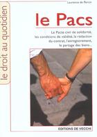 Couverture du livre « Pacs (le) » de De Percin aux éditions De Vecchi