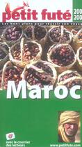 Couverture du livre « MAROC (2006-2007) (édition 2006/2007) » de Collectif Petit Fute aux éditions Le Petit Fute