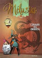 Couverture du livre « Mélusine Tome 25 : l'année du dragon » de Clarke aux éditions Dupuis