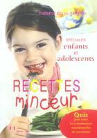 Couverture du livre « Recettes minceur - speciales enfants et adolescents » de Ellul-Ferrari T. aux éditions Josette Lyon