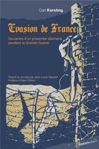Couverture du livre « Évasion de France ; souvenirs d'un prisonnier allemand pendant la Grande Guerre » de Carl Kersting aux éditions Ginkgo