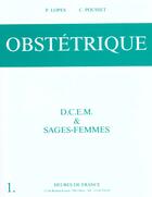 Couverture du livre « Obstetrique » de Lopes/Pousset aux éditions Heures De France