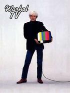 Couverture du livre « Warhol TV » de Judith Benhamou-Huet aux éditions Les Presses Du Reel