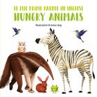 Couverture du livre « Mes premiers mots en anglais - animaux gourmands » de Anna Lang aux éditions White Star Kids