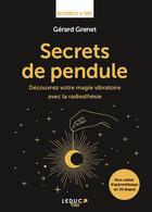 Couverture du livre « Secrets de pendule » de Grenet Gerard aux éditions Leduc