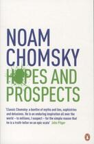 Couverture du livre « Hopes and prospects » de Noam Chomsky aux éditions Adult Pbs