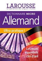 Couverture du livre « Dictionnaire micro allemand » de  aux éditions Larousse