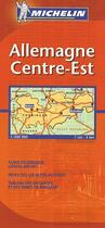 Couverture du livre « Carte routière 544 ; Allemagne centre-est (édition 2008) » de Collectif Michelin aux éditions Michelin