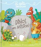 Couverture du livre « La folle semaine : dinos en mission ! » de Eric Gaste et Emmanuelle Kecir-Lepetit aux éditions Fleurus