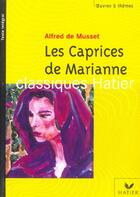 Couverture du livre « Les caprices de Marianne (édition 2003) » de Alfred De Musset et Ariane Carrere et Georges Decote et Helene Potelet aux éditions Hatier