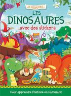 Couverture du livre « Je découvre... ; les dinosaures avec des stickers » de  aux éditions 1 2 3 Soleil
