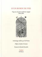 Couverture du livre « D'un burin de fer » de Nitzan Tal aux éditions Al Manar