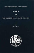 Couverture du livre « Newton et les origines de l'analyse : 1664-1666 » de Marco Panza aux éditions Blanchard