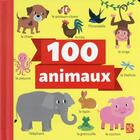 Couverture du livre « 100 animaux » de  aux éditions Le Ballon