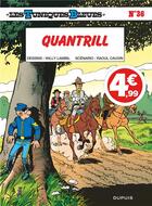 Couverture du livre « Les Tuniques Bleues Tome 36 : quantrill » de Raoul Cauvin et Willy Lambil aux éditions Dupuis