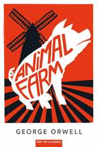 Couverture du livre « Animal farm » de George Orwell aux éditions Belin Education