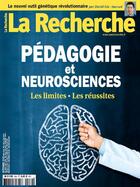 Couverture du livre « La recherche n 539 pedagogie et neurosciences - septembre 2018 » de  aux éditions La Recherche