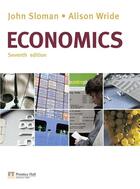 Couverture du livre « Economics (7e édition) » de John Sloman et Alison Wride aux éditions Pearson
