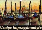 Couverture du livre « Venise impressionniste calendrier mural 2020 din a4 horizontal - dans cette serie de tableaux j » de Sudpastel K.A. aux éditions Calvendo