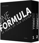 Couverture du livre « One formula ; 50 years of car design monoplaces » de Murray Gordon aux éditions Editions Du Palmier