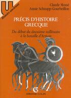 Couverture du livre « Precis D'Histoire Grecque » de Schnapp-Gourbeillon et Mosse aux éditions Armand Colin