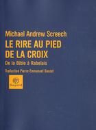 Couverture du livre « Rire Au Pied De La Croix » de Screech Ma aux éditions Bayard