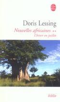Couverture du livre « L'hiver en juillet ( nouvelles africaines, tome 2) » de Doris Lessing aux éditions Le Livre De Poche