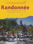 Couverture du livre « Randonnée ; pour jeunes de 11-13 