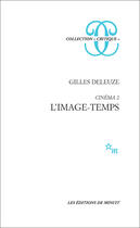 Couverture du livre « L'image-temps » de Deleuze/Lindon aux éditions Minuit