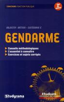 Couverture du livre « Gendarme (2e édition) » de Caroline Binet aux éditions Studyrama