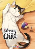 Couverture du livre « La gameuse et son chat Tome 4 » de Wataru Nadatani aux éditions Bamboo