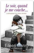 Couverture du livre « Le soir, quand je me couche... » de Eileen Munro aux éditions City Editions