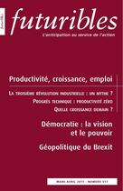 Couverture du livre « Productivite, Croissance, Emploi » de  aux éditions Futuribles