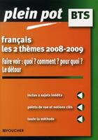Couverture du livre « Français ; les deux thèmes » de Anne-Marie Cazanave aux éditions Foucher