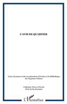 Couverture du livre « L'avis de quartier » de  aux éditions Editions L'harmattan