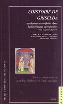 Couverture du livre « L histoire de griselda 1 une femme exemplaire dans les litteratures europeennes » de Nardonne/Lamarque aux éditions Pu Du Midi