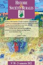 Couverture du livre « Histoire & Sociétés Rurales, n° 58/2022-2 : 2? semestre 2022 » de Auteurs Divers aux éditions Pu De Caen