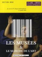 Couverture du livre « Les musées et le marché de l'art » de  aux éditions Obsidiane