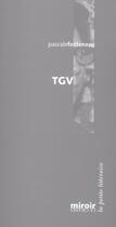 Couverture du livre « Tgv » de Pascale Fonteneau aux éditions Le Grand Miroir
