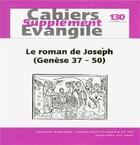 Couverture du livre « Le sce-130 roman de joseph » de Col Cahiers Evang. aux éditions Cerf