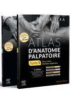 Couverture du livre « Atlas d'anatomie palpatoire : cou, tronc, membre supérieur » de Serge Tixa aux éditions Elsevier-masson