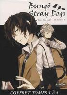 Couverture du livre « Bungô Stray dogs : coffret Tomes 1 à 4 » de Kafka Asagiri et Harukawa35 aux éditions Ototo