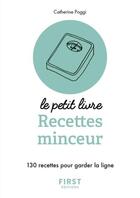 Couverture du livre « 140 recettes minceur » de Catherine Poggi aux éditions First