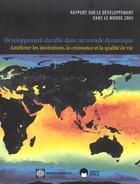 Couverture du livre « Developpement durable monde dynamiq.2003 » de  aux éditions Eska