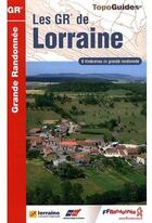 Couverture du livre « Les GR en Lorraine » de  aux éditions Ffrp