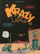 Couverture du livre « George Herriman's Krazy Kat. The Complete Color Sundays 1935-1944 (GB) » de  aux éditions Taschen