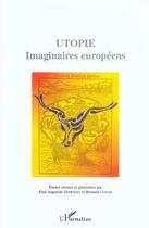 Couverture du livre « Utopie » de Paul-Augustin Deproost aux éditions L'harmattan