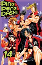 Couverture du livre « Ping pong dash Tome 14 » de Shingo Honda aux éditions Bamboo